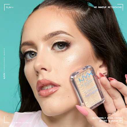 Highlighter Buttermelt Bright&Butta 05 NYX PROFESSIONAL MAKEUP
