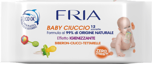 Baby ciuccio Salviette igienizzanti FRIA