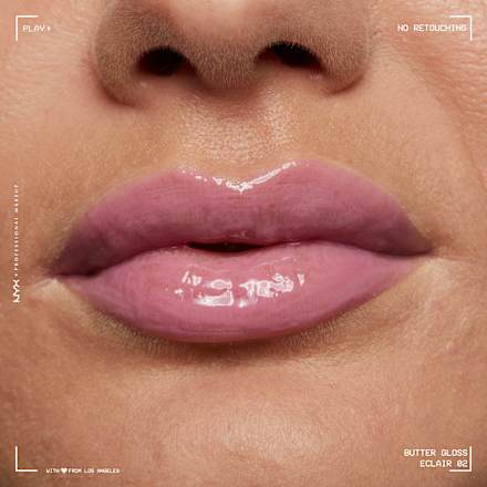 Lipgloss Butter 02 Eclair  NYX PROFESSIONAL MAKEUP