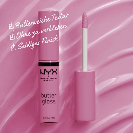Lipgloss Butter 02 Eclair  NYX PROFESSIONAL MAKEUP