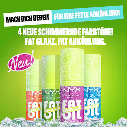 Lipgloss Fat Oil Chillz 19 Kiwi Freezie NYX PROFESSIONAL MAKEUP