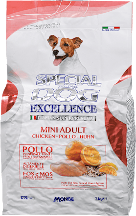 Suha hrana za pse Mini Adult piščanec SPECIAL DOG EXCELLENCE