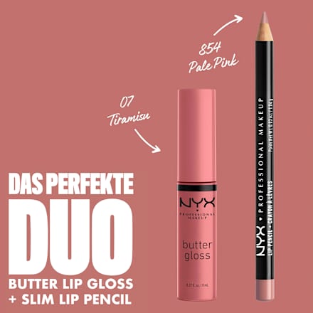 Lipgloss Butter Gloss 07 Tiramisu NYX PROFESSIONAL MAKEUP