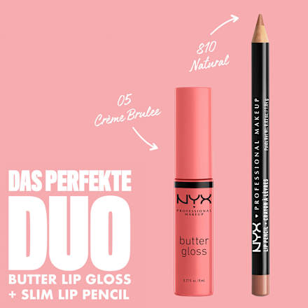 Lipgloss Butter 05 Creme Brulee  NYX PROFESSIONAL MAKEUP