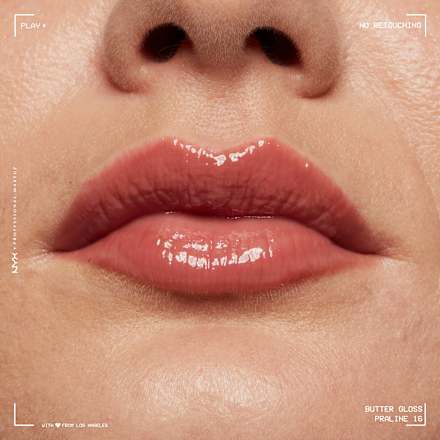 Lipgloss Butter 16 Praline  NYX PROFESSIONAL MAKEUP