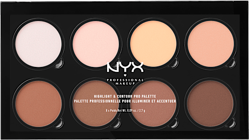 Highlight & Contouring Pro Palette 01 NYX PROFESSIONAL MAKEUP
