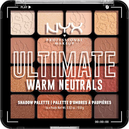 Paletka očných tieňov Ultimate - 05 Warm Neutrals NYX PROFESSIONAL MAKEUP