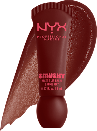 Lippenbalsam Smushy Matte 08 Smudge Fudge NYX PROFESSIONAL MAKEUP
