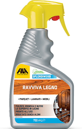 Spray Splendiwood ravviva legno FILA surface care solutions
