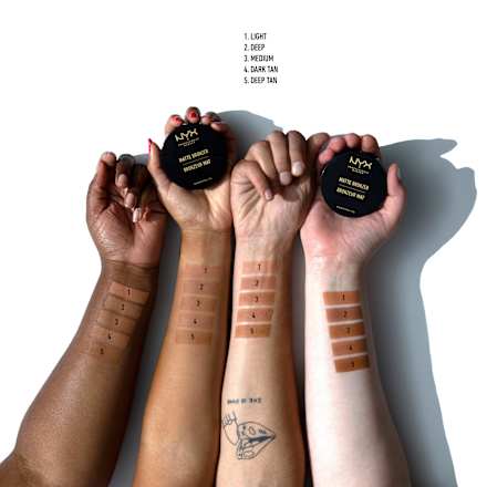 Bronzing Puder für Körper Matte Deep Tan 5 NYX PROFESSIONAL MAKEUP