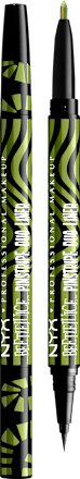 Eyeliner Beetlejuice Pinstripe Duo 03 Green Purple Chrome NYX PROFESSIONAL MAKEUP