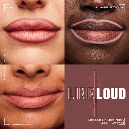 Ceruzka na pery Line Loud - 30 Leave a Legacy NYX PROFESSIONAL MAKEUP