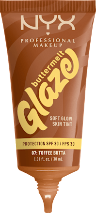 Foundation Buttermelt Glaze mit LSF 30, 07 Toffee Butta NYX PROFESSIONAL MAKEUP