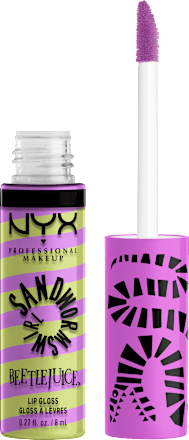 Lipgloss Butter Gloss Beetlejuice 02 Sandworm Swirl NYX PROFESSIONAL MAKEUP