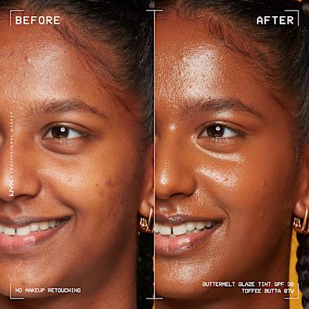 Foundation Buttermelt Glaze mit LSF 30, 07 Toffee Butta NYX PROFESSIONAL MAKEUP