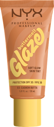 Buttermelt Glaze fond de ten SPF 30 3W NYX PROFESSIONAL MAKEUP
