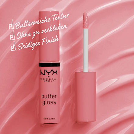 Lipgloss Butter Gloss 07 Tiramisu NYX PROFESSIONAL MAKEUP