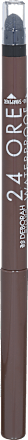 Svinčnik za oči 24Ore Waterproof 02 Brown DEBORAH MILANO