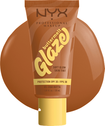 Foundation Buttermelt Glaze mit LSF 30, 05 Chai Butta NYX PROFESSIONAL MAKEUP