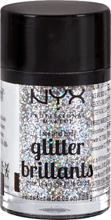 Glitzer Gesicht und Körper 06 Crystal NYX PROFESSIONAL MAKEUP