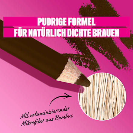 Augenbrauenstift Powder Louder 06 Ash Brown NYX PROFESSIONAL MAKEUP