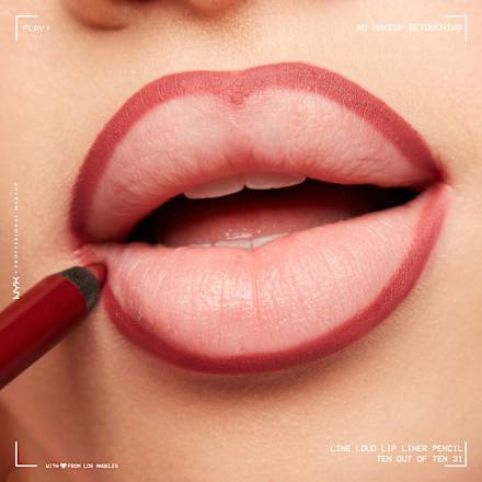 Lipliner Line Loud Longwear  05 Ten Out Of Ten NYX PROFESSIONAL MAKEUP