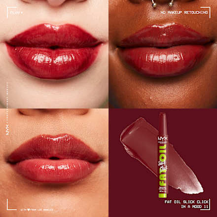 Lippenstift Fat Oil Slick Click 11 In a Mood  NYX PROFESSIONAL MAKEUP