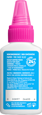 Primer The Face Glue Gripping, Hydrating NYX PROFESSIONAL MAKEUP