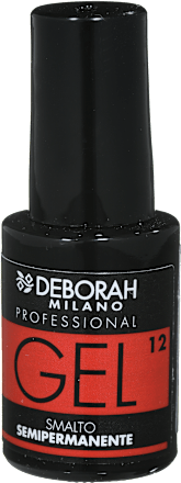 Gel lak za nohte Semi Permanent, 12 Coral Red DEBORAH MILANO