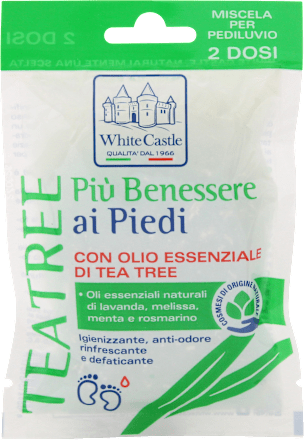 Tea Tree Pediluvio  White Castle