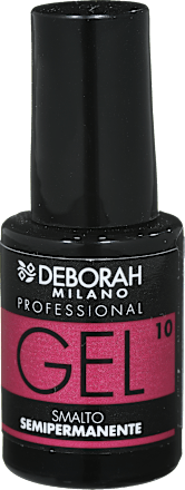 Gel lak za nohte Semi Permanent, 10 Dark Mauve DEBORAH MILANO