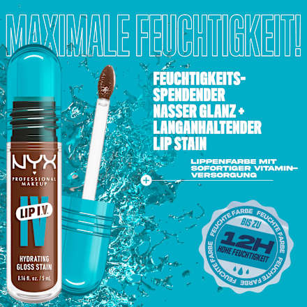 Lipgloss Lip IV Gloss Stain 03 Splash N Spice NYX PROFESSIONAL MAKEUP