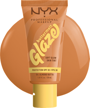 Foundation Buttermelt Glaze mit LSF 30, 04 Almond Butta NYX PROFESSIONAL MAKEUP