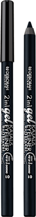 Matita 2in1 Gel Kajal & Eyeliner - n. 01 DEBORAH MILANO