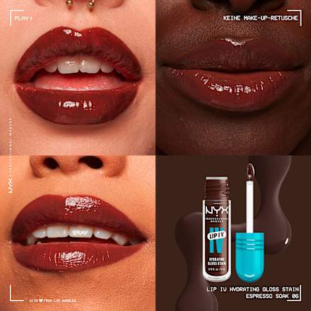 Lipgloss Lip IV Gloss Stain 06 Espresso Soak NYX PROFESSIONAL MAKEUP