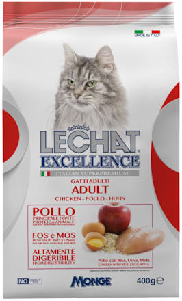 Adult suha hrana za mačke, piščanec LECHAT EXCELLENCE