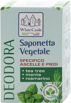 Saponetta solida deodora White Castle