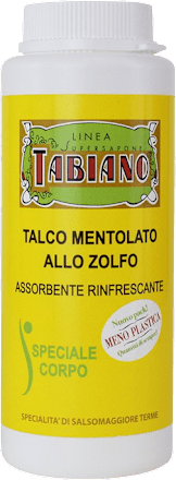 Talco mentolato allo zolfo  TABIANO