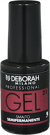 Gel lak za nohte Semi Permanent, 21 Burgundy DEBORAH MILANO PROFESSIONAL