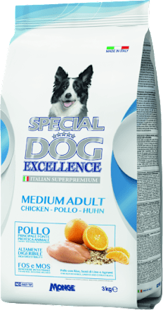 Cibo secco per cani al gusto pollo SPECIAL DOG EXCELLENCE