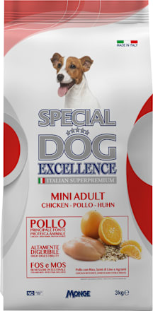 Suha hrana za pse Mini Adult piščanec SPECIAL DOG EXCELLENCE