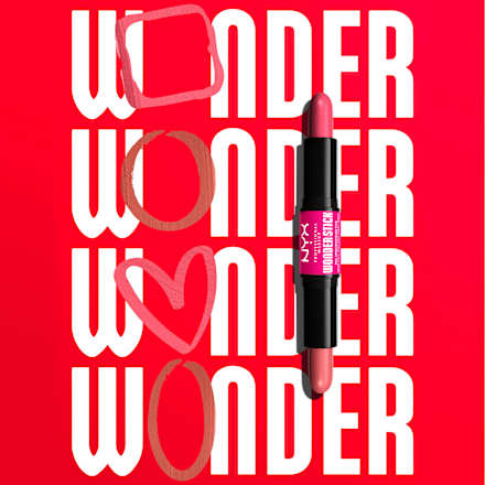 Lícenka v tyčinke Wonder Stick - 01 Light Peach and Baby Pink NYX PROFESSIONAL MAKEUP
