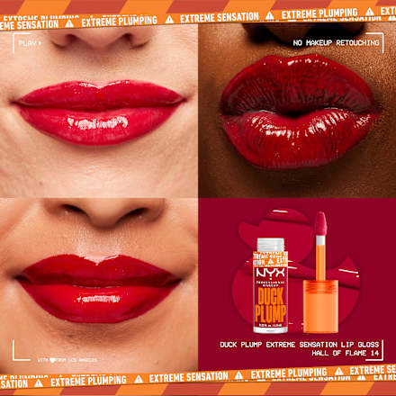 Lipgloss Duck Plump 14 Hall of Flame NYX PROFESSIONAL MAKEUP