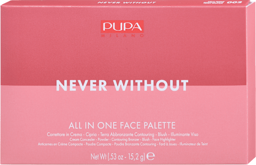 Paleta za ličenje obraza Never Without 02 PUPA