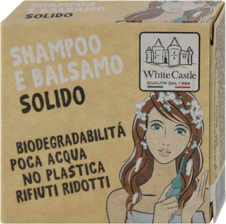 Shampoo e Balsamo Solido White Castle