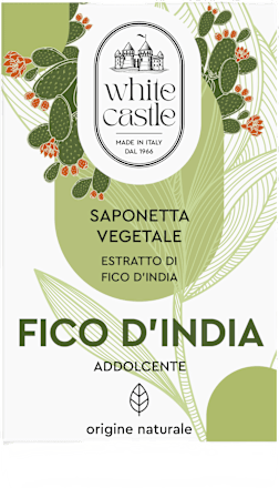 Saponetta vegetale al fico d'India White Castle