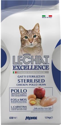 Sterilised hrana za mačke, piščanec LECHAT EXCELLENCE