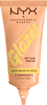 Foundation Buttermelt Glaze mit LSF 30, 01 Whipped Butta NYX PROFESSIONAL MAKEUP