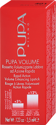 Rdečilo za ustnice VOLUME 401 PUPA