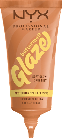 Foundation Buttermelt Glaze mit LSF 30, 03 Cashew Butta NYX PROFESSIONAL MAKEUP